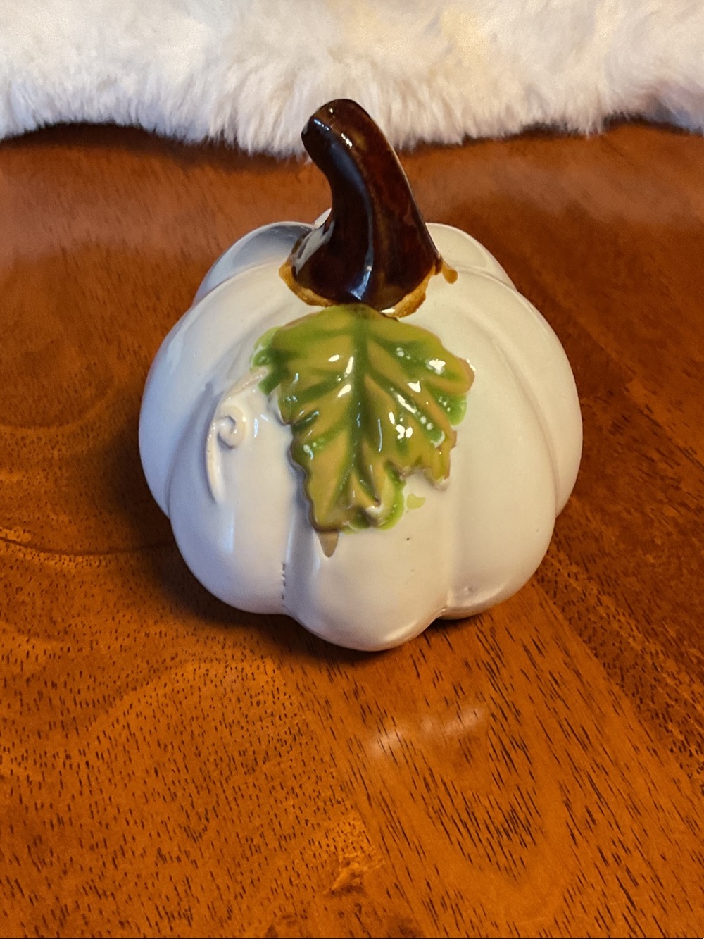 Vintage Ceramic Handpainted Ceramic Pumpkin